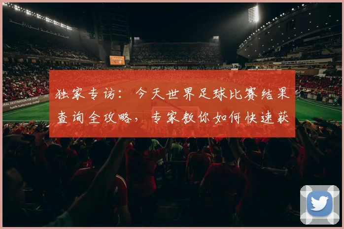独家专访：今天世界足球比赛结果查询全攻略，专家教你如何快速获取赛况