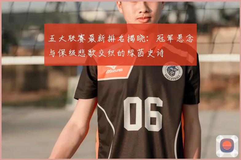 五大联赛最新排名揭晓：冠军悬念与保级悲歌交织的绿茵史诗